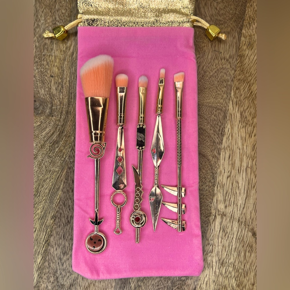 Storybook Cosmetics Women's Makeup Fantasy Fairytale Book  Brushes 10 Piece NEW